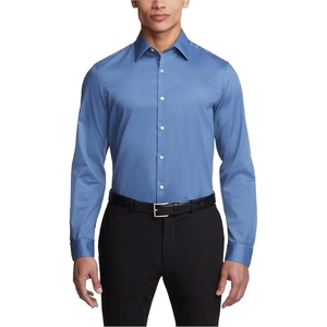 image:imageVan Heusen Mens Flex Collar Slim Fit Stretch Dress ShirtDusty Blue
