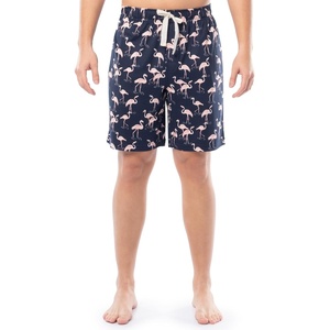 image:imageVan Heusen Mens Jersey Knit Sleep ShortsNavyFlamingo