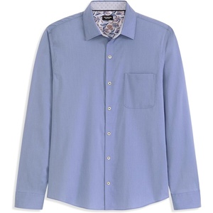 image:imageVan Heusen Mens Originals Long Sleeve Button Down Shirt Slim Fit Regular Length Comfortable Stretch FabricDobby Denim