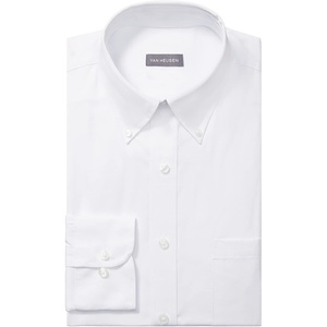 image:imageVan Heusen Mens Pinpoint Solid ShirtWhite