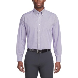 image:imageVan Heusen Mens Pinpoint StripeAmethyst