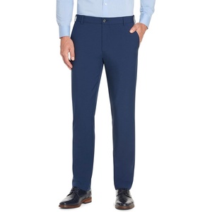 image:imageVan Heusen Mens Slim Fit Flex Flat Front PantBlue Barge