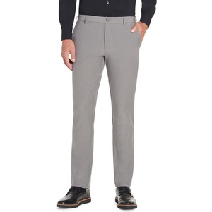 image:imageVan Heusen Mens Slim Fit Flex Flat Front PantSmoked Grey