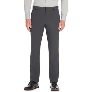 image:imageVan Heusen Mens Stain Shield Stretch Slim Fit Flat Front Dress PantCharcoal Smoke