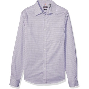 image:imageVan Heusen Mens Traveler StretchEnglish Violet Check