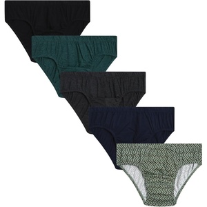 image:imageVan Heusen Mens Underwear Briefs  5 Pack Stretch Athletic Low Rise PouchBlackGreen HeatherGreyGreen Bay PrintCharcoal