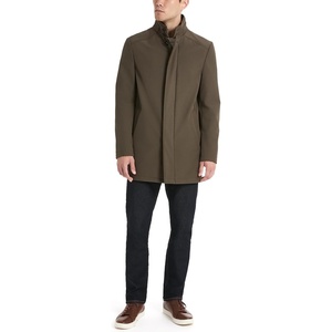 image:imageVan Heusen Mens Van Heusen Tedford Overcoat With Stand CollarOlive