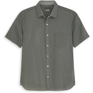 image:imageVan Heusen Mens Wrinkle Free Short Sleeve Button Down Check ShirtDusty Olive