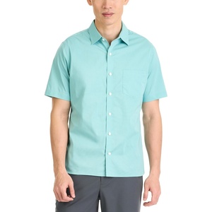 image:imageVan Heusen Mens Wrinkle Free Short Sleeve Button Down Check ShirtPorcelain
