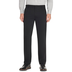image:imageVan Heusen Mens Wrinkle Free Stretch Flat Front Dress PantBlack