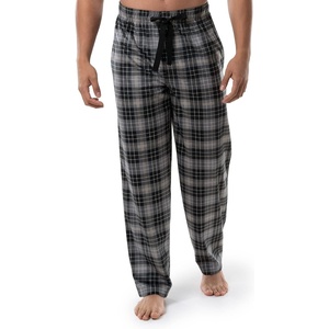 image:imageVan Heusen mens Silky Fleece Sleep Pajama PantGrey Plaid