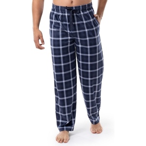 image:imageVan Heusen mens Silky Fleece Sleep Pajama PantNavy Plaid