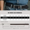 image:imageVan Heusen Mens Reversible Leather Belt with 2 Textures Stylish Black Brown Dress Belt for Casual or Jeans Cut for Fit