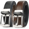 image:imageVan Heusen Mens Reversible PU Leather Belt for Jeans Pants amp Daily WearBrown Black