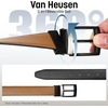 image:imageVan Heusen Mens Reversible PU Leather Belt for Jeans Pants amp Daily WearTanblack