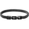 image:imageVan Heusen Mens Stainless Steel Double Franco Chain BraceletBlack