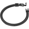 image:imageVan Heusen Mens Stainless Steel Double Franco Chain BraceletBlack