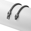 image:imageVan Heusen Mens Stainless Steel Franco Chain BraceletBlack