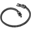image:imageVan Heusen Mens Stainless Steel Franco Chain BraceletBlack