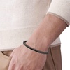 image:imageVan Heusen Mens Stainless Steel Franco Chain BraceletBlack