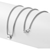 image:imageVan Heusen Mens Stainless Steel Octagon Ring Necklace with 24 Box ChainSilver