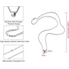 image:imageVan Heusen Mens Stainless Steel Octagon Ring Necklace with 24 Box ChainSilver