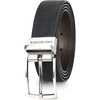 image:imageVan Heusen Mens Reversible Leather Belt with 2 Textures Stylish Black Brown Dress Belt for Casual or Jeans Cut for Fit