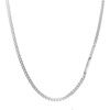 image:imageVan Heusen Mens Stainless Steel Bar Franco Chain NecklaceSilver
