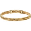 image:imageVan Heusen Mens Stainless Steel Double Franco Chain BraceletGold