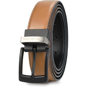 image:imageVan Heusen Mens Reversible PU Leather Belt for Jeans Pants amp Daily WearTanblack