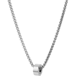 image:imageVan Heusen Mens Stainless Steel Octagon Ring Necklace with 24 Box ChainSilver
