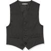 image:imageVan Heusen Boys 4piece Formal Suit Set Vest Pants Collared Dress Shirt and TieBlackRed Stripe