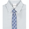 image:imageVan Heusen Boys 4piece Formal Suit Set Vest Pants Collared Dress Shirt and TieBlue Print