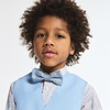 image:imageVan Heusen Boys 4piece Formal Suit Set Vest Pants Collared Dress Shirt and TieMedium Blue