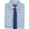 image:imageVan Heusen Boys Long Sleeve Collared Buttondown Dress Shirt and Tie SetAzure Blue