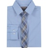 image:imageVan Heusen Boys Long Sleeve Collared Buttondown Dress Shirt and Tie SetBel Air Blue