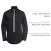 image:imageVan Heusen Boys Long Sleeve Collared Buttondown Dress Shirt and Tie SetBlack Stripe