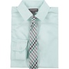 image:imageVan Heusen Boys Long Sleeve Collared Buttondown Dress Shirt and Tie SetBlue Glass