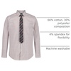 image:imageVan Heusen Boys Long Sleeve Collared Buttondown Dress Shirt and Tie SetBrickCheck