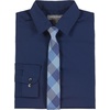 image:imageVan Heusen Boys Long Sleeve Collared Buttondown Dress Shirt and Tie SetFlag Blue