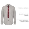 image:imageVan Heusen Boys Long Sleeve Collared Buttondown Dress Shirt and Tie SetRoasted Rouge Stripe