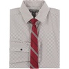 image:imageVan Heusen Boys Long Sleeve Collared Buttondown Dress Shirt and Tie SetRoasted Rouge Stripe