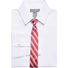 image:imageVan Heusen Boys Long Sleeve Collared Buttondown Dress Shirt and Tie SetWhite Poplin