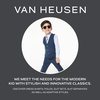 image:imageVan Heusen boys Flex Stretch Flat Front Dress PantsBank Blue Solid