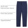 image:imageVan Heusen boys Flex Stretch Flat Front Dress PantsBank Blue Solid