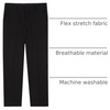 image:imageVan Heusen boys Flex Stretch Flat Front Dress PantsBlack001