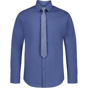 image:imageVan Heusen Boys Long Sleeve Collared Buttondown Dress Shirt and Tie SetMedium Blue